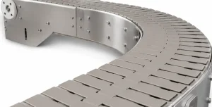 نوار نقاله زنجیری (Chain Conveyor) چیست؟ راهنمای کامل کاربرد و ساختار 4 عکس داخل مقاله نوار نقاله زنجیری (Chain Conveyor) چیست؟ راهنمای کامل کاربرد و ساختار