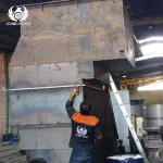 تصویر گالری پروژه شوت انتقال مواد عقاب صنعت آسیا