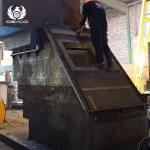 تصویر گالری پروژه شوت انتقال مواد عقاب صنعت آسیا