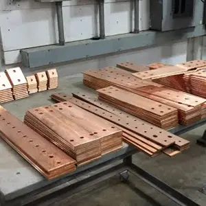 جدول سطح مقطع و جریان مجاز باسبار مسی جدول سطح مقطع و جریان مجاز باسبار مسی